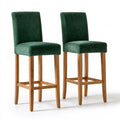 Tabouret de bar aux lignes épurées, coloris gris